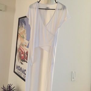 Sabo Skirt White Vogue Tee- Brand New