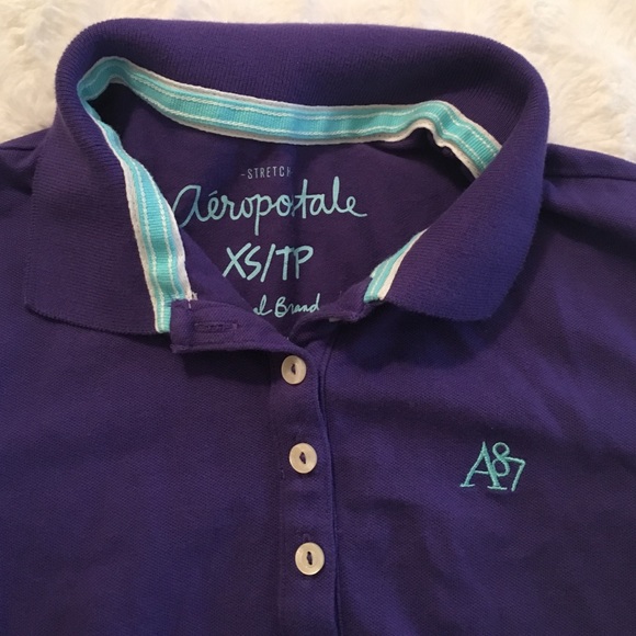 Aeropostale  purple T-shirt - Picture 2 of 2