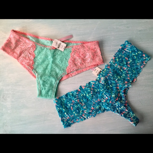 NWT Victoria Secret PINK Panty Set