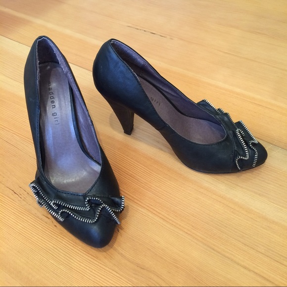 Madden Girl Zipper Heels - Picture 2 of 2