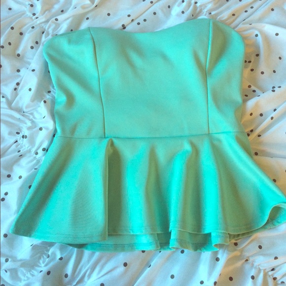 Charlotte Russe peplum top