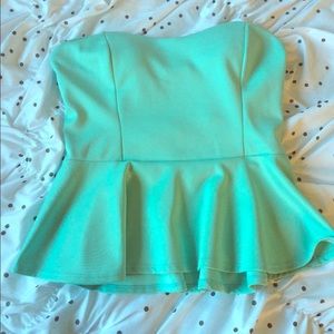 Charlotte Russe peplum top
