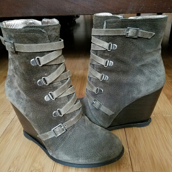 Suede Boots