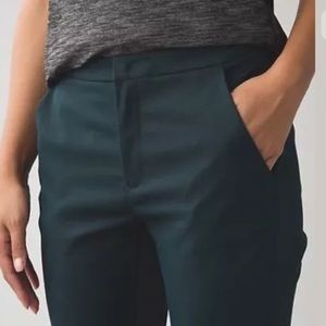 Lululemon &go City Trek Trouser DKFL size 10