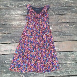 Jones New York colorful floral dress
