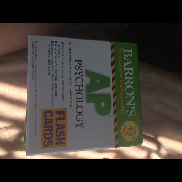 AP psychology flash cards