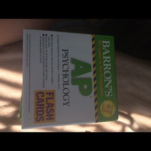 AP psychology flash cards