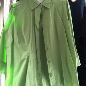 Button up ladies dress shirt