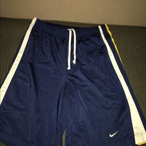 Boys Nike shorts.