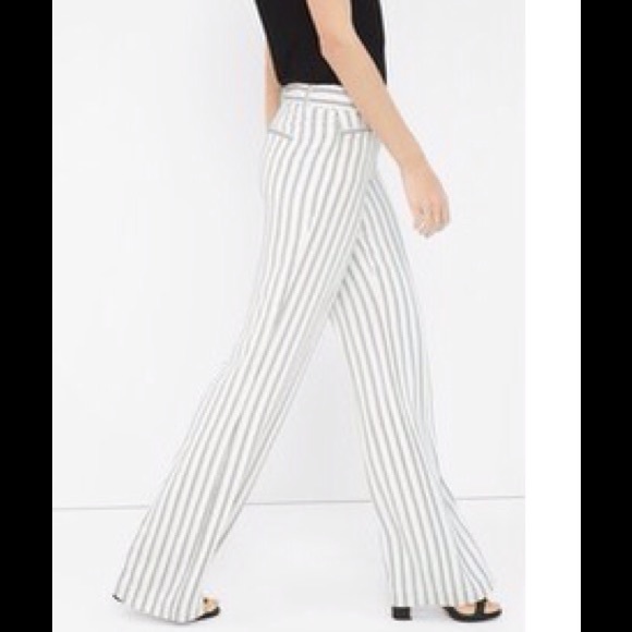 Striped cotton pants size 10