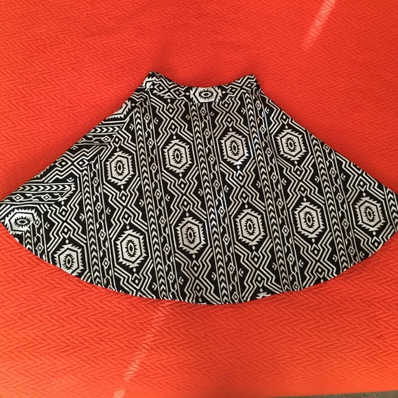 ASOS - Circle Skirt w/ Ethnic Print - Size 6 (US)