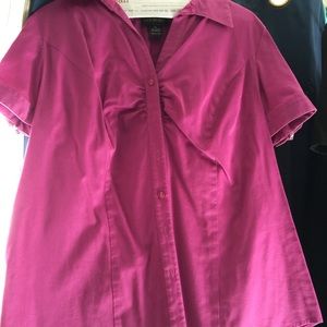 Ladies button up dress shirt