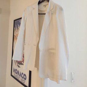 Michael Kors Linen Blazer