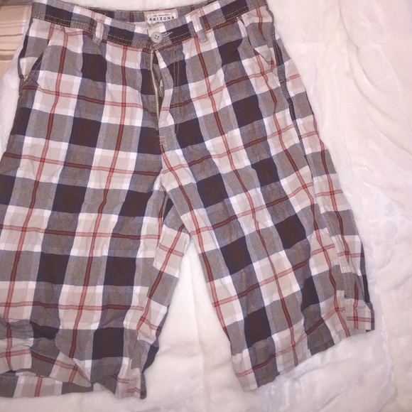 Men's plaid shorts