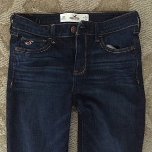 hollister high rise skinny jeans