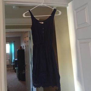 navy extra small dress