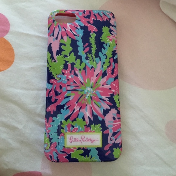 Lily Pulitzer iPhone 5/5s rubber case