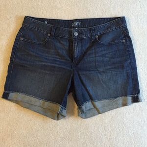 Loft size 8 denim shorts