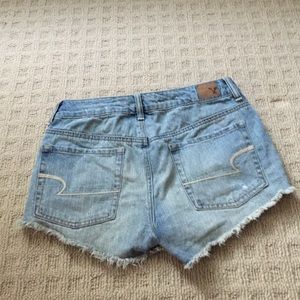 Blue jean shorts!