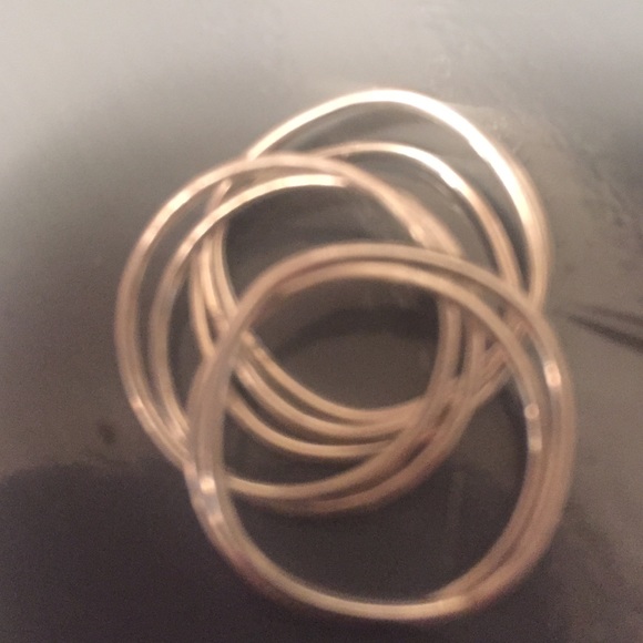 Silver Stackable Ring Set - Picture 3 of 3