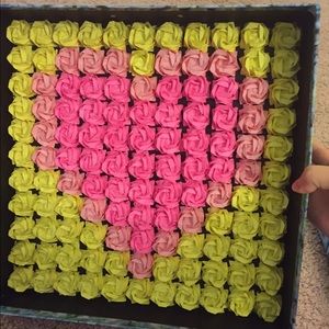 100% handmade paper roses