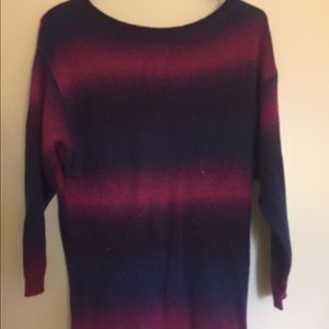 long fitted sweater/dress