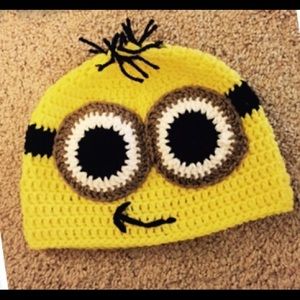 Handmade minion hat