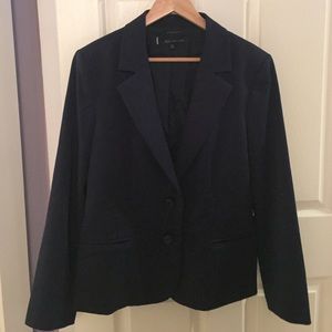 Anne Klein work blazer - navy blue