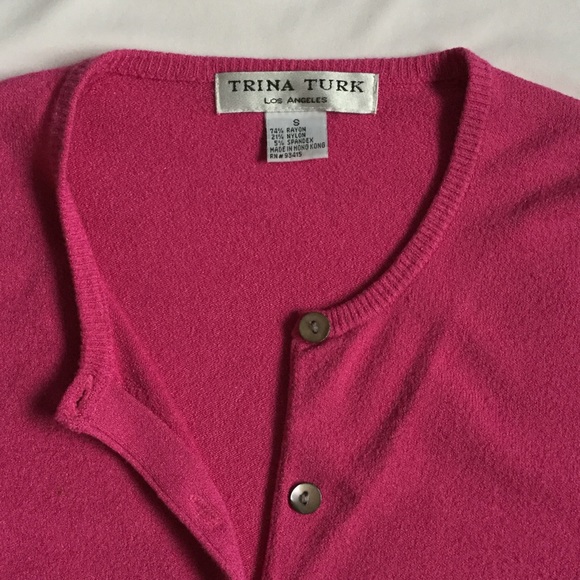 Summer Raspberry Cardi - Picture 3 of 4