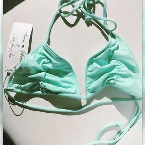Amore & Sorvete Mint String Bikini Top