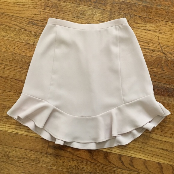 J Crew Ruffle Skirt