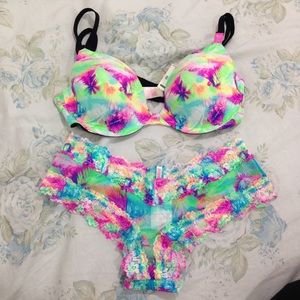 Tropical Matching Bra & Panty