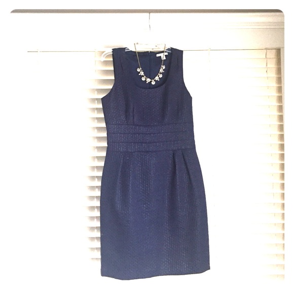 Navy Blue Banana Republic dress -perfect for work!