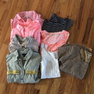 huge jcrew shirt bundle! must go!