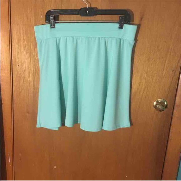 Mint Mini Skirt