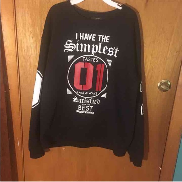 Forever 21 Black Pullover