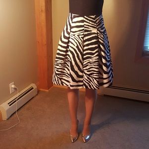 Zebra Skirt