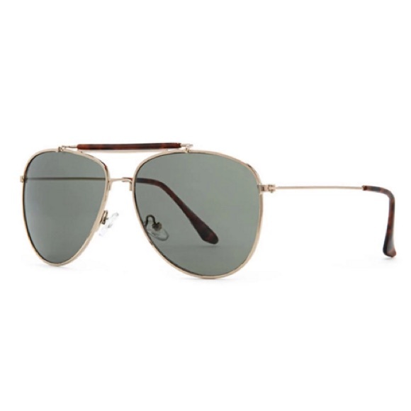 Tortoiseshell Aviator Sunglasses