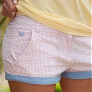 NWT Southern Marsh seersucker shorts
