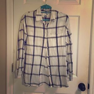 Boyfriend fit flannel