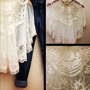 Free People Inspired Lace Top