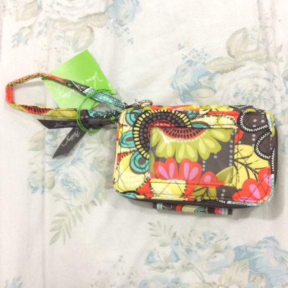 "Flower Shower" smartphone wristlet
