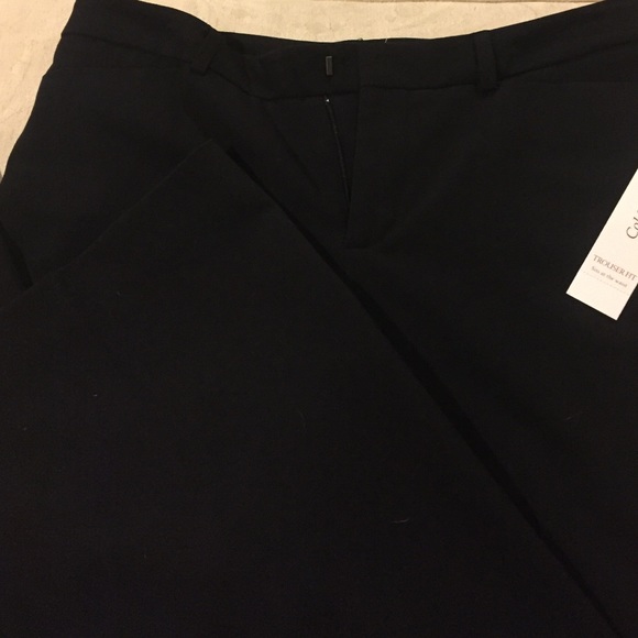 Coldwater creek black pants, bootleg. NWT - Picture 4 of 4