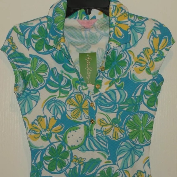 Lilly Pulitzer Polo Dress shirt dress XS NWT