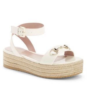 Gucci "Rafia" Sandals.