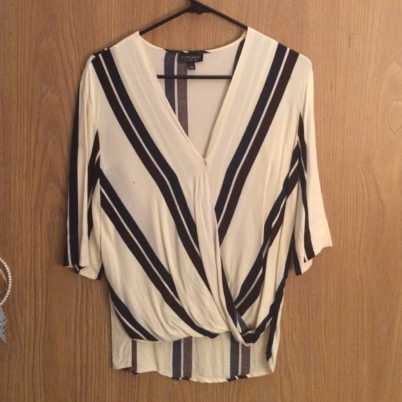 Top Shop wrap shirt 💕SALE‼️