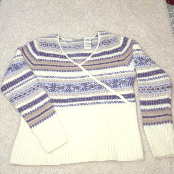 White sweater