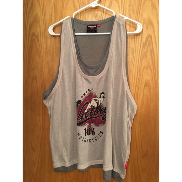 Victory Motorcycle Ace 2 Tank Top - Never Worn