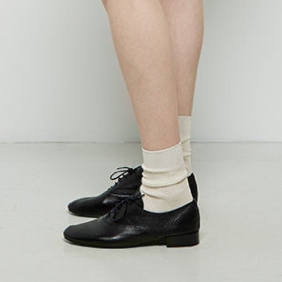 Repetto Zizi Oxfords in Black Leather US 8/FR 39.5 - Picture 1 of 4