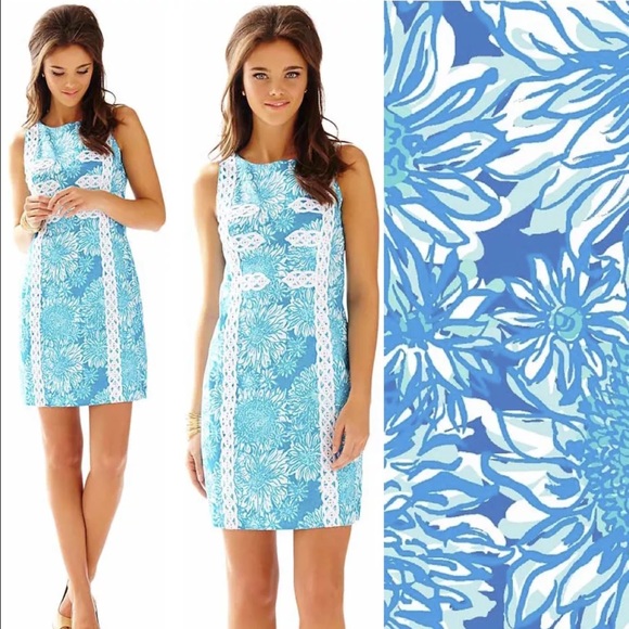 Lilly Pulitzer shift dress 10 $198 NWT